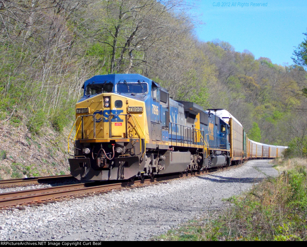 CSX 7896 and 8709